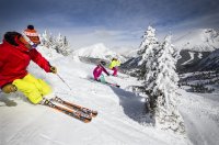 Skiing at Sunshine