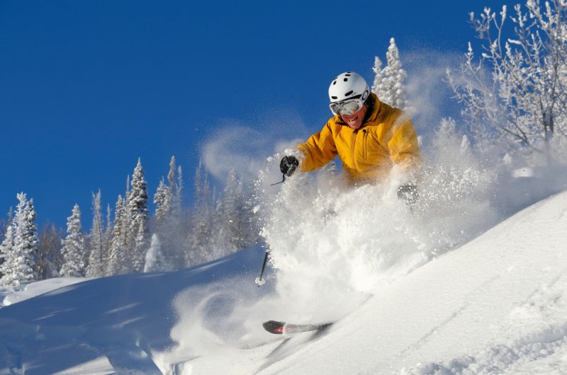 Powder Skiing Deer Valley Resort
