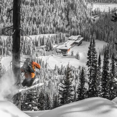 Skiing to Bobbie Burns Lodge, Brodie Smith