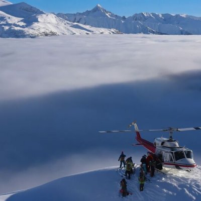 Bell 212 Dropping Off Group, Scenic, Danny Stoffel