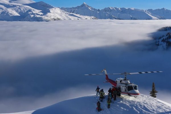 Bell 212 Dropping Off Group, Scenic, Danny Stoffel