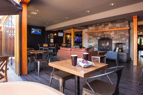 Restaurant in der Kootenay Lodge