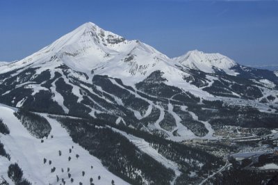 Big Sky winteraerial