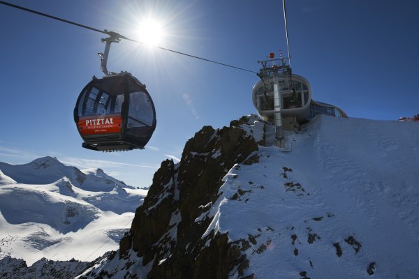 Pitztaler Gletscherbahn Bergstation