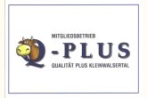 Q-Plus Schild