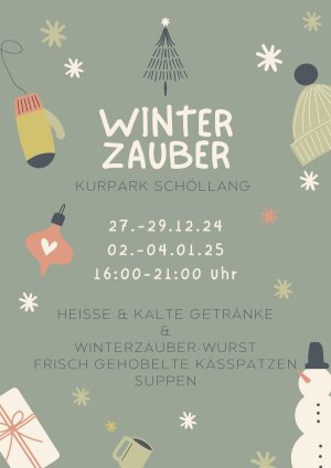 Winterzauber Flyer