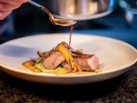 Küchenchef und Inhaber Christian Lange