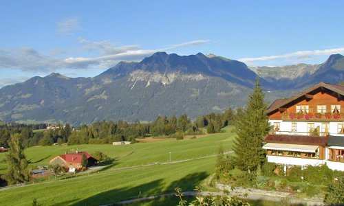 Nebelhornblick Panorama