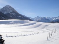 freier Blick von unserem Haus in die Berge