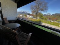 Balkon mit Blick auf das Söllereck
