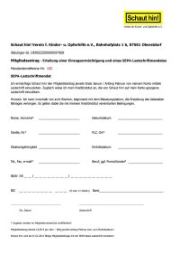 Aufnahmeantrag | Schaut Hin e.V.