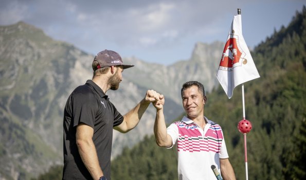 Golfen unter Freunden im GC Oberstdorf