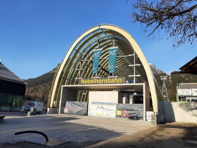 Neue Nebelhornband-Talstation