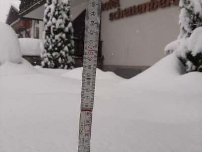 Fast 80 cm Neuschnee am 2.12.2023