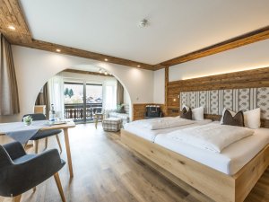 Ein-Raum-Suite mit Südbalkon