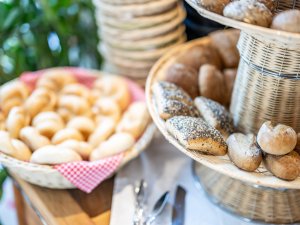 Gebäckvariationen am Buffet