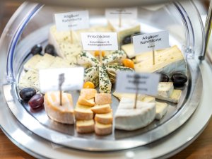 Verschiedene Weichkäse-Sorten