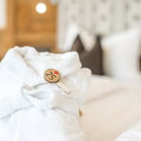 Flauschige Bademäntel