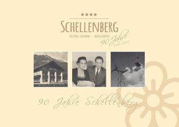 Hotelprospekt - 90 Jahre Schellenberg