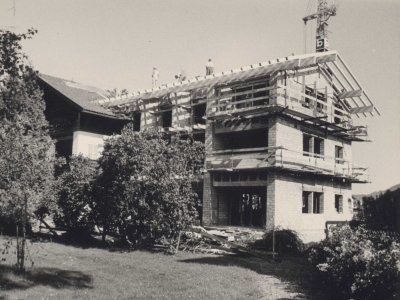 Der Anbau 1963