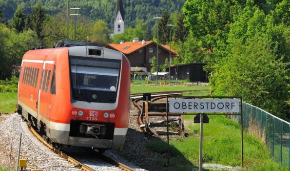Mit der Bahn nach Oberstdorf