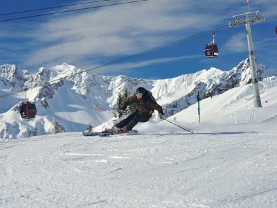 Skifahrer am Fellhorn
