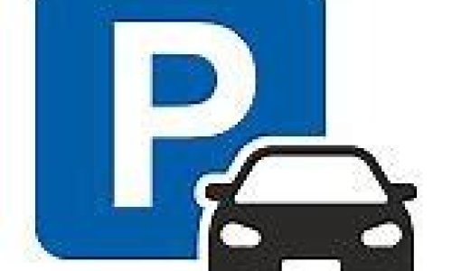 Parking blau