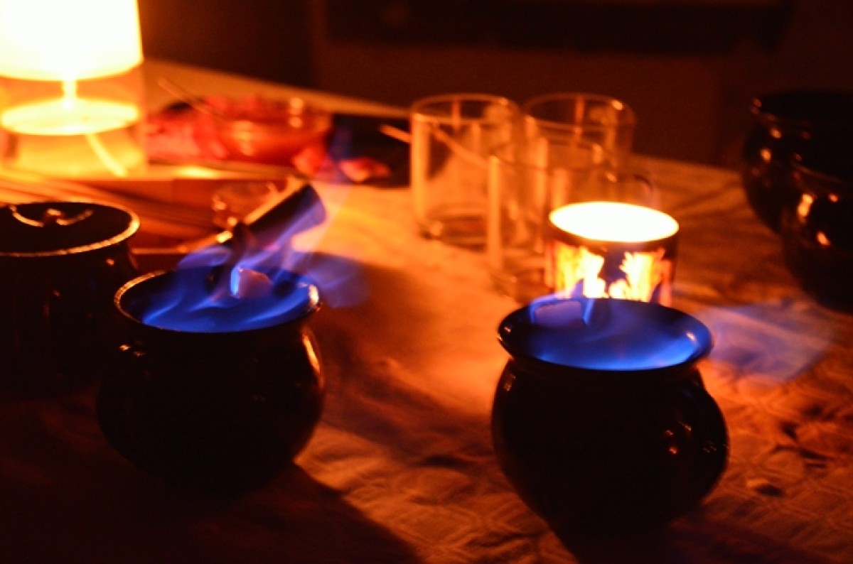 Feuerzangenbowle zu Sylvester