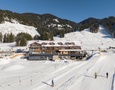 Alpengasthof Schwabenhof in Balderschwang im Winter