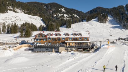 Alpengasthof Schwabenhof in Balderschwang im Winter