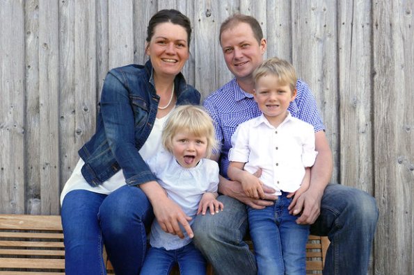 Sabine und Wolfgang mit Kid´s