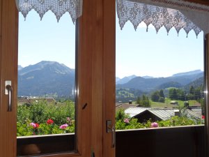Blick aus dem Fenster