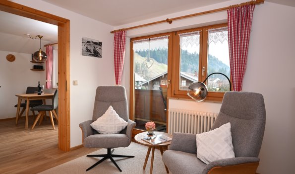 Beim Seffar Wohnecke im Schlafzimmer