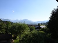 Beim Seffar Blick vom Südbalkon Richtung Oberstdorf