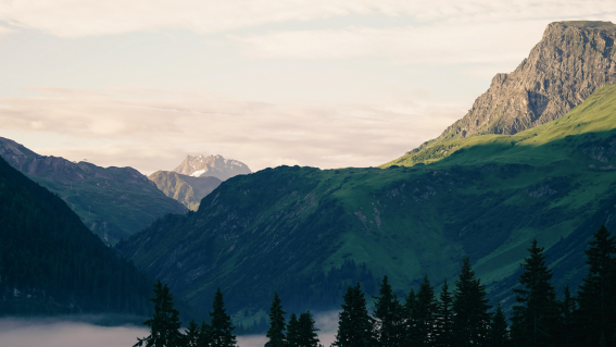 Ein schöner Ausblick im Lechtal