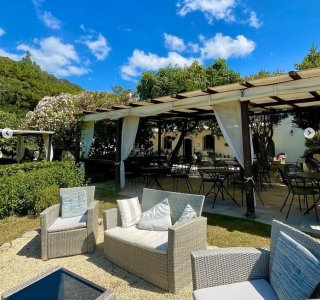 Terrasse mit Aussicht