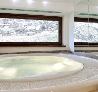 Unser Whirlpool in Madonna di Campiglio