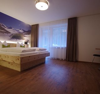 Zimmer auf Alpenüberquerung im Montafon