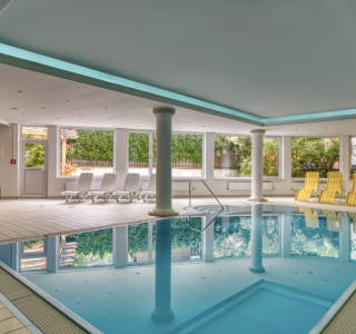 Schwimmbad in einem unserer Hotels in Nauders