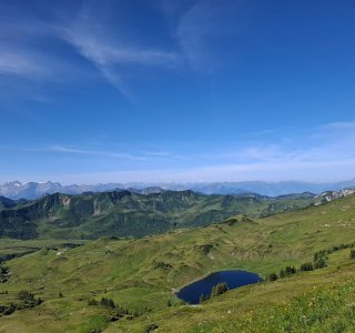 See und Panorama im Bregenzerwald