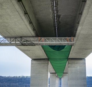 HQ EXPORT, [PRINT-MEDIEN] Z├£LZ SICHERHEITSNETZE, AUTOBAHNSANIERUNG, DROHNEN-LUFTBILDER360, 061