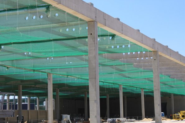 Netzmontage Baustelle