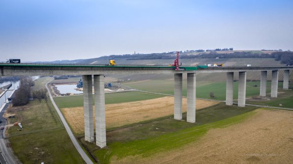 Fallschutznetz Autobahn