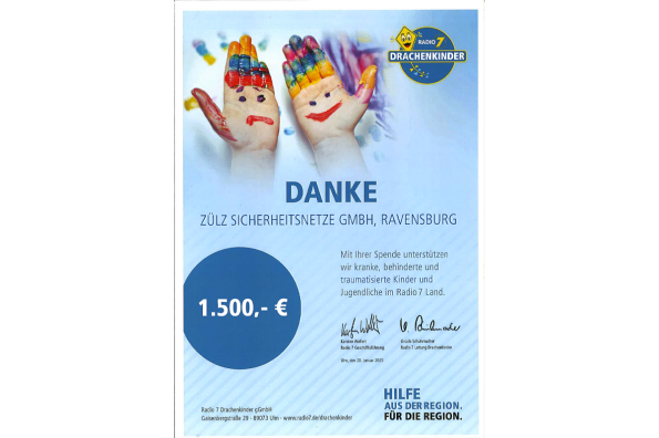 Drachen Kinder Spende 2025