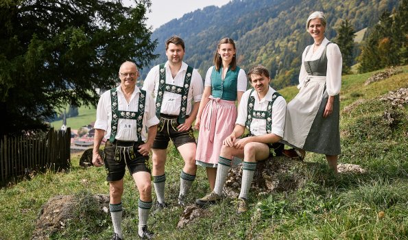 Familie Holzmann aus Balderschwang Familie Holzmann aus Balderschwang von den Siplinger Suites