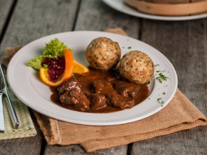 Hirschgulasch