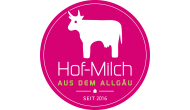 Hof-Milch Logo mit Jahreszahl PNG