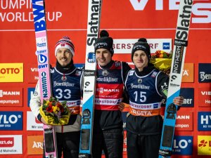 Flower Ceremony (1st Zajc, 2nd Forfang, 3rd Prevc)