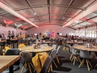 VIP Zelt Skifliegen Oberstdorf