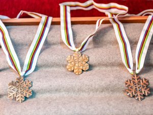 Siegerehrung Skiflug WM